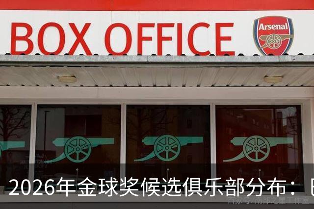 2026年金球奖候选俱乐部分布：巴黎10人、拜仁皇马各4人